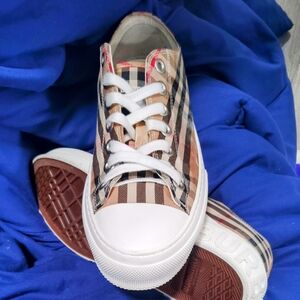 Burberry Checkered Sneakers